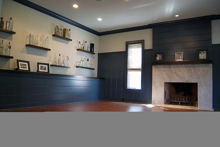 Shiplap Accent Wall