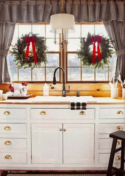 Nicely decorated kitchen area