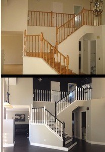 Renovated stairs