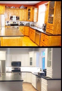 Renovated kitchen