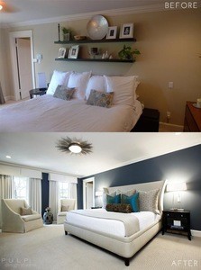 Renovated modern bedroom