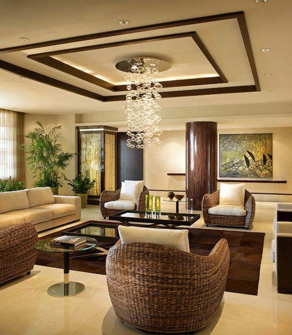 Luxurious interior of a house